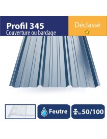 Tôle couverture 345 Anthracite REG